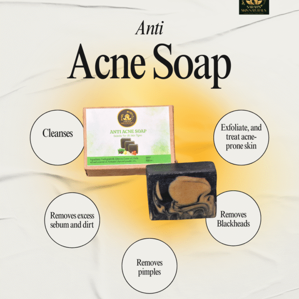 Anti acne soap