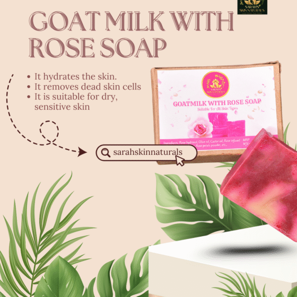 Goatmilk with rose soap